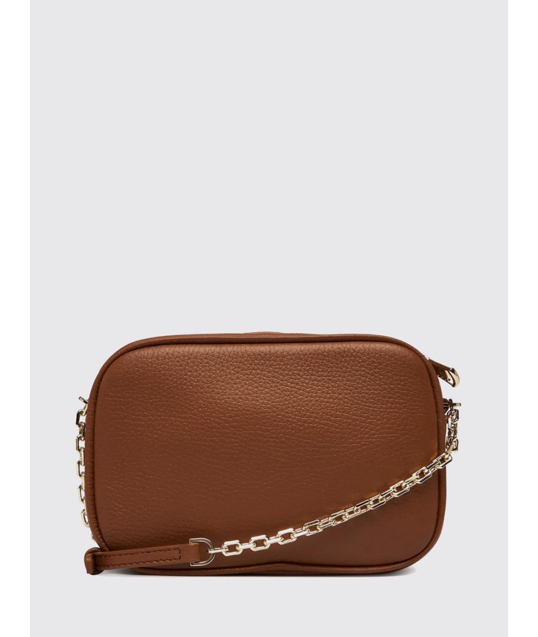 PATRIZIA PEPE Коричневая сумка через плечо, фото 2