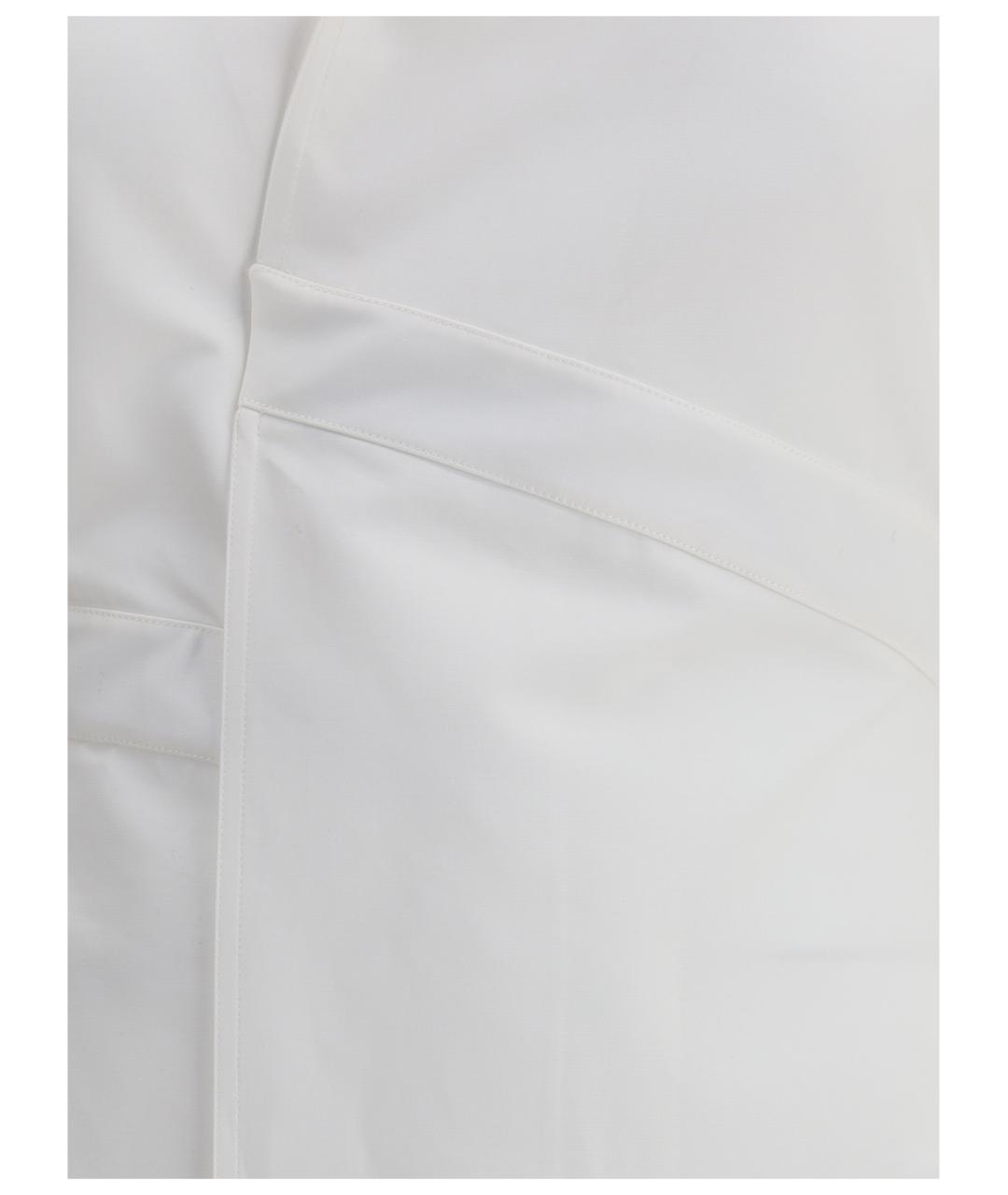 ALAIA Белое хлопковое повседневное платье, фото 3