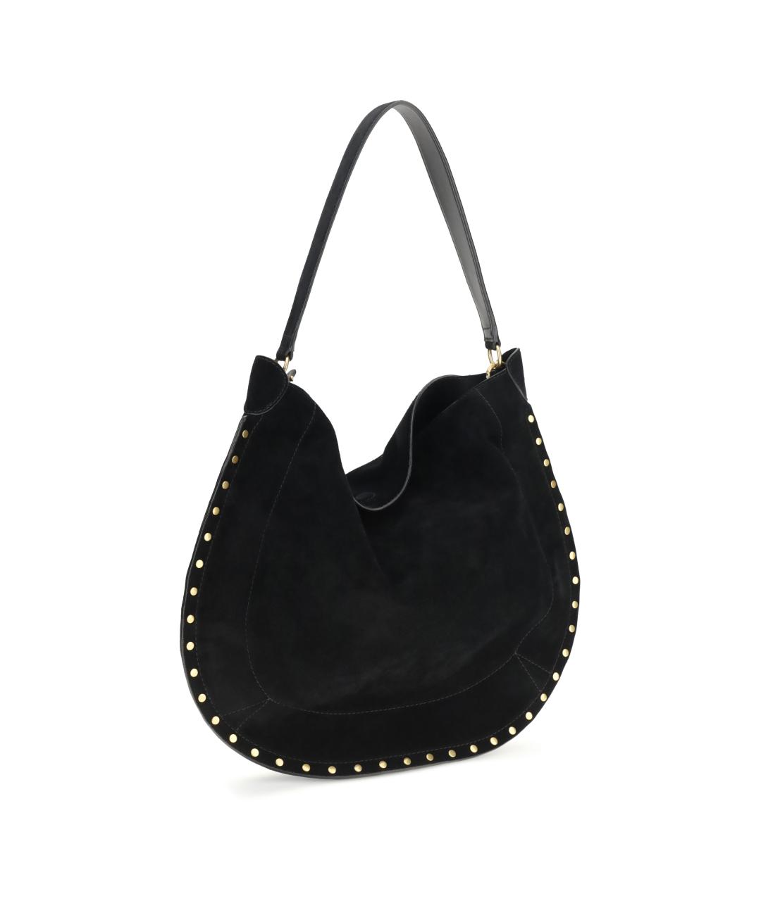 ISABEL MARANT Черная замшевая сумка через плечо, фото 3