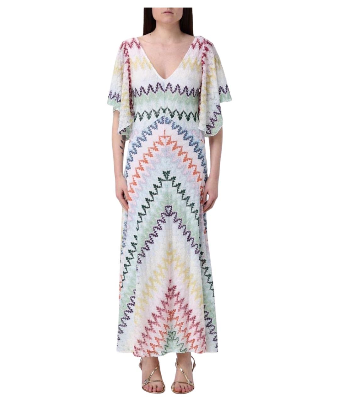 MISSONI Мульти вискозное повседневное платье, фото 1
