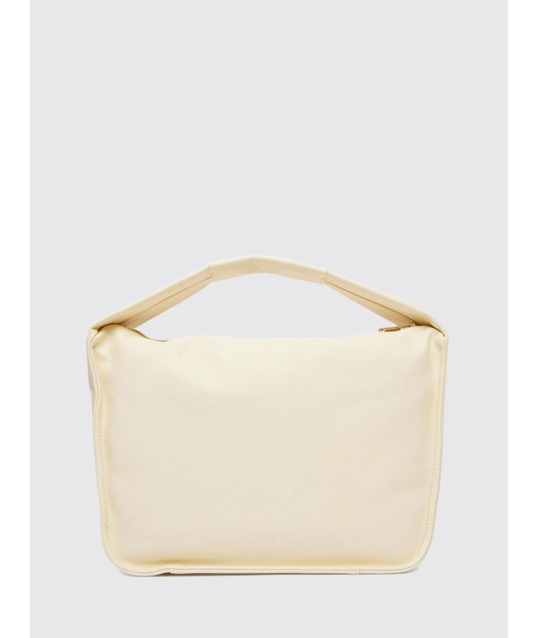 PATRIZIA PEPE Белая сумка с короткими ручками, фото 2