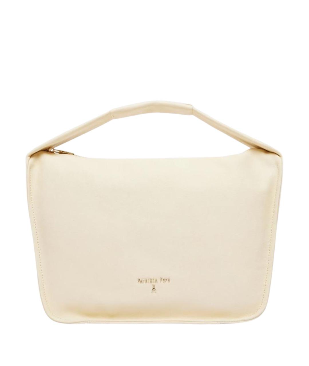 PATRIZIA PEPE Белая сумка с короткими ручками, фото 1