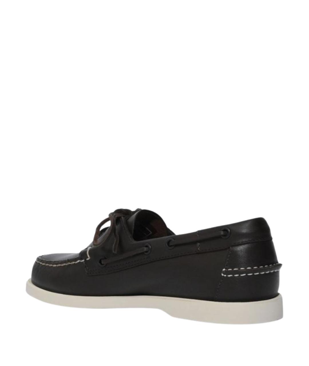 SEBAGO Черные кожаные лоферы, фото 3