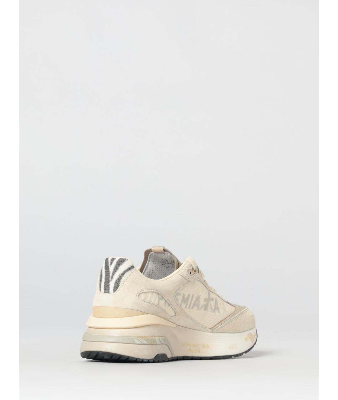 PREMIATA Белые кожаные кроссовки, фото 3