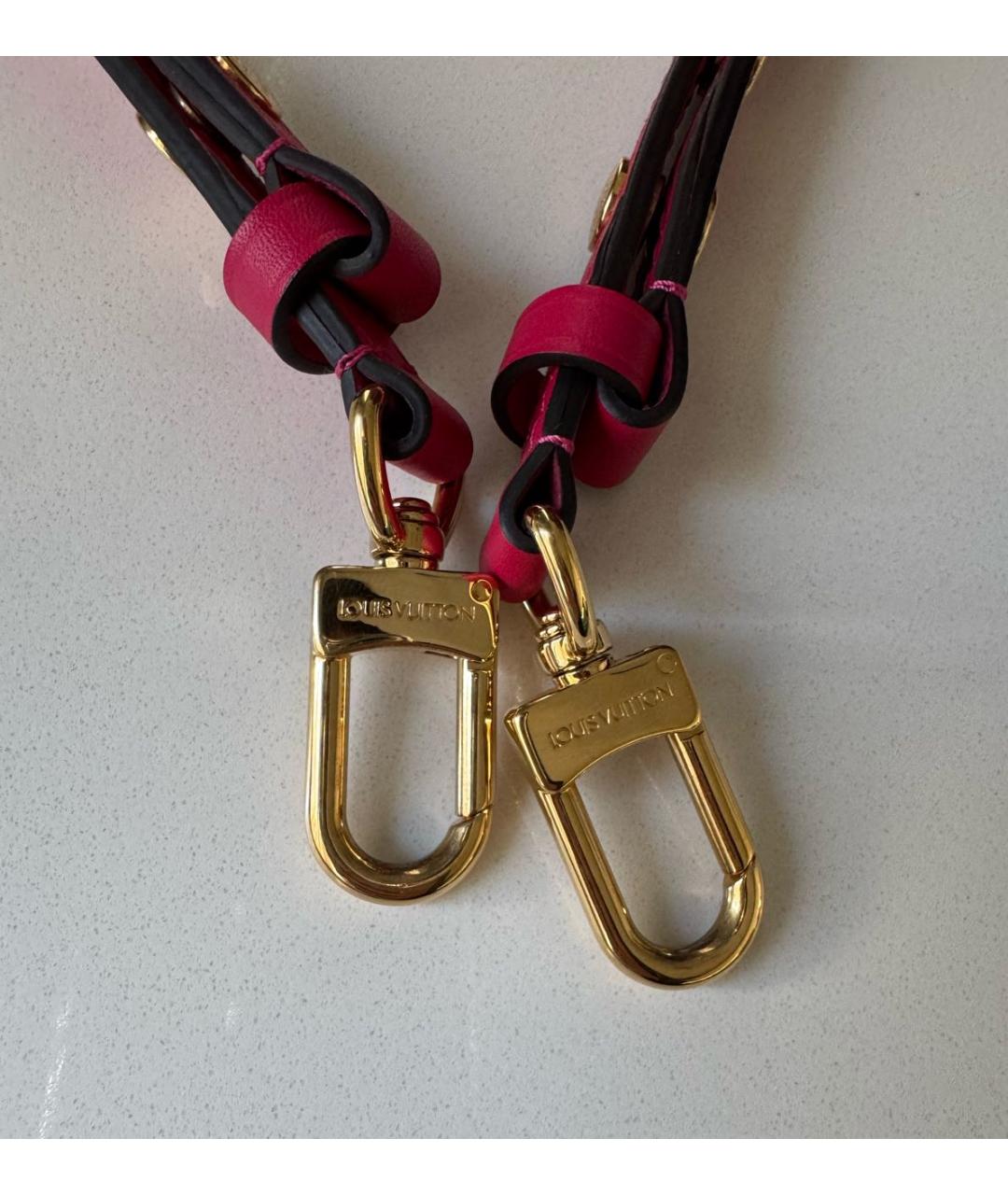 LOUIS VUITTON Коричневая сумка тоут из искусственной кожи, фото 6