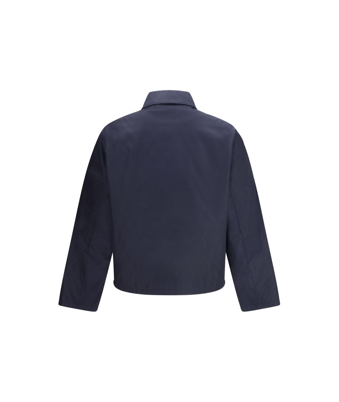 PRADA Синяя синтетическая куртка, фото 2