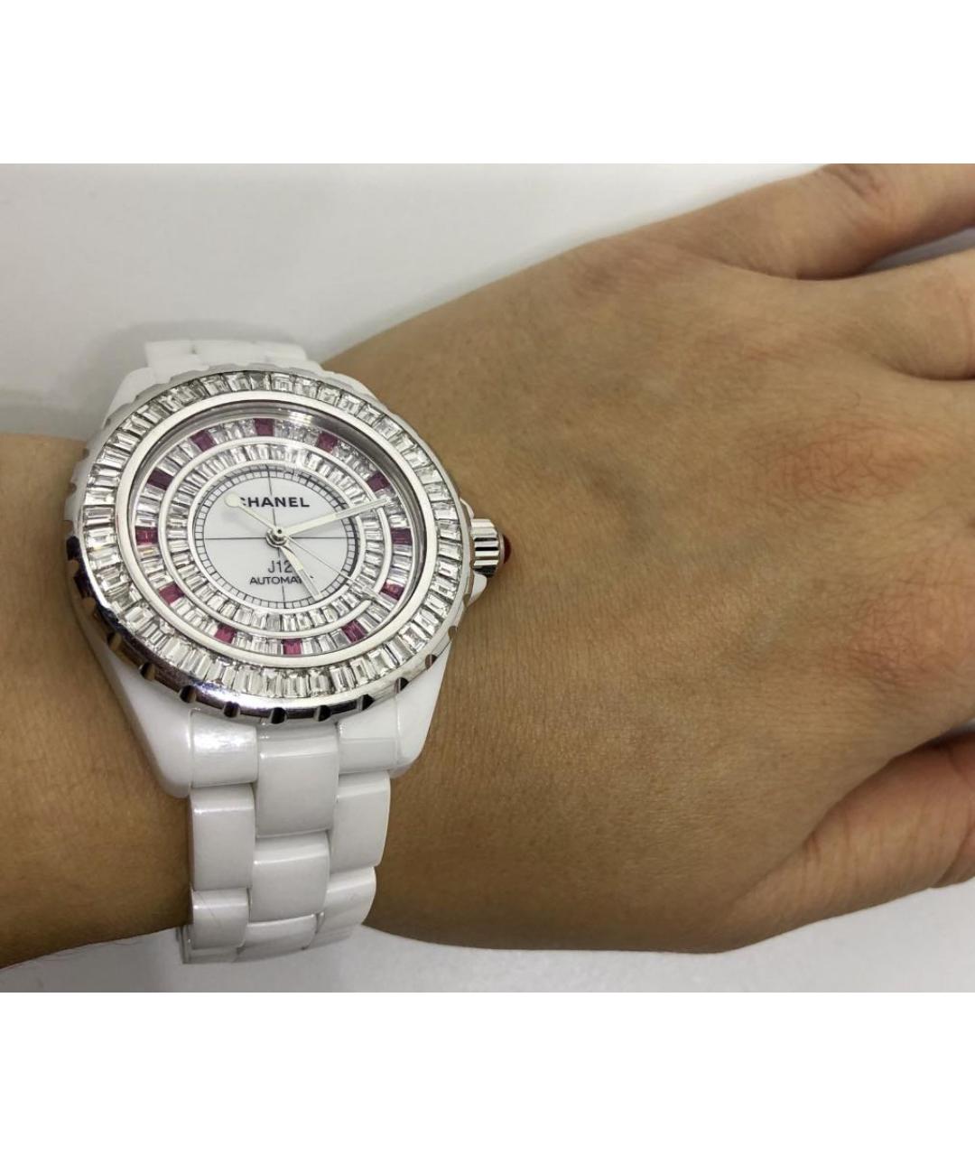 CHANEL Белые часы, фото 2