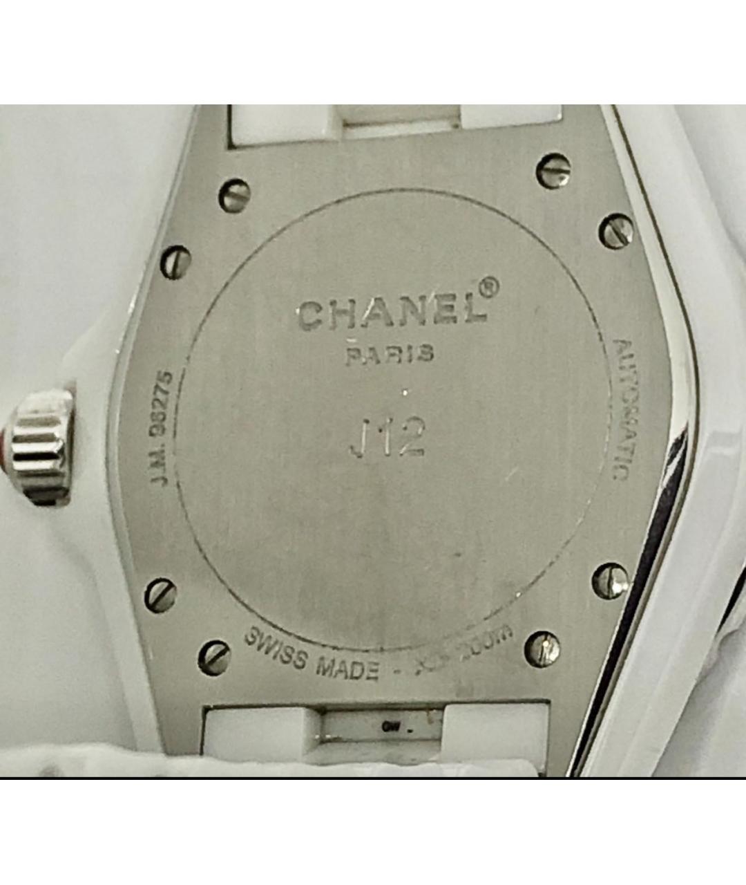 CHANEL Белые часы, фото 4
