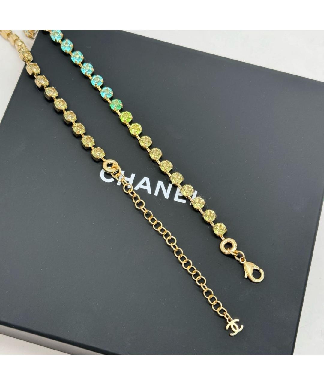 CHANEL Золотое колье, фото 6