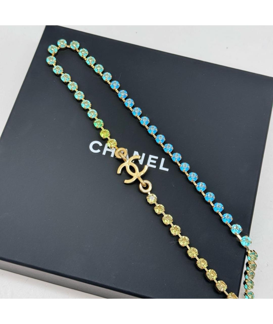 CHANEL Золотое колье, фото 5