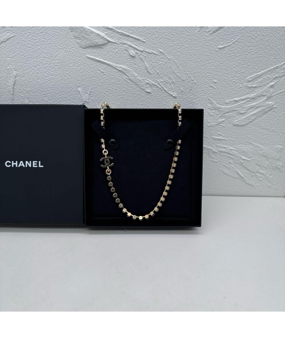 CHANEL Золотое колье, фото 2