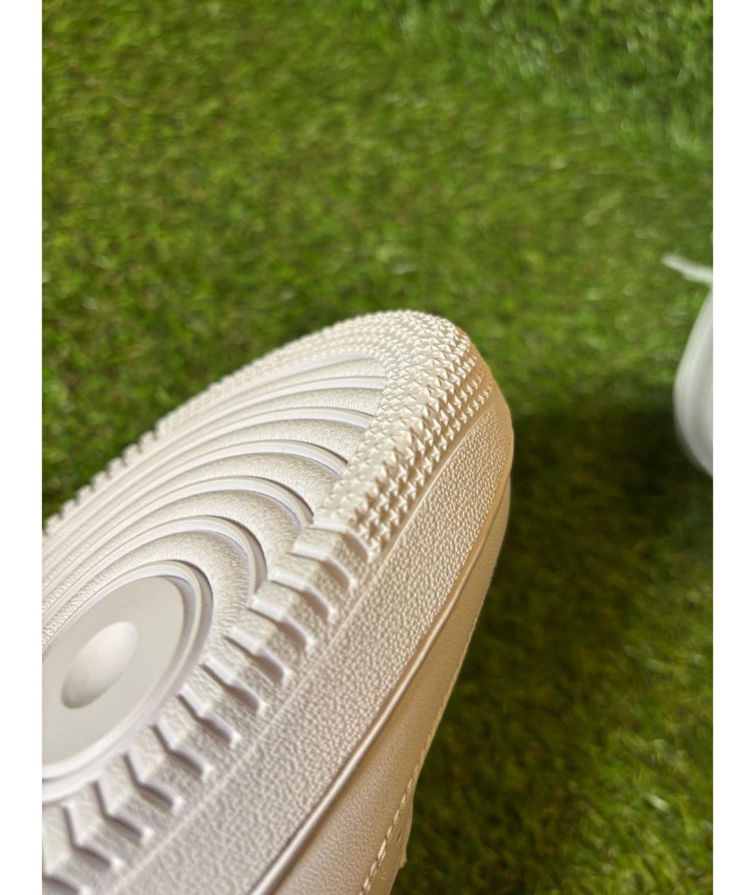 NIKE Белые кожаные низкие кроссовки / кеды, фото 3