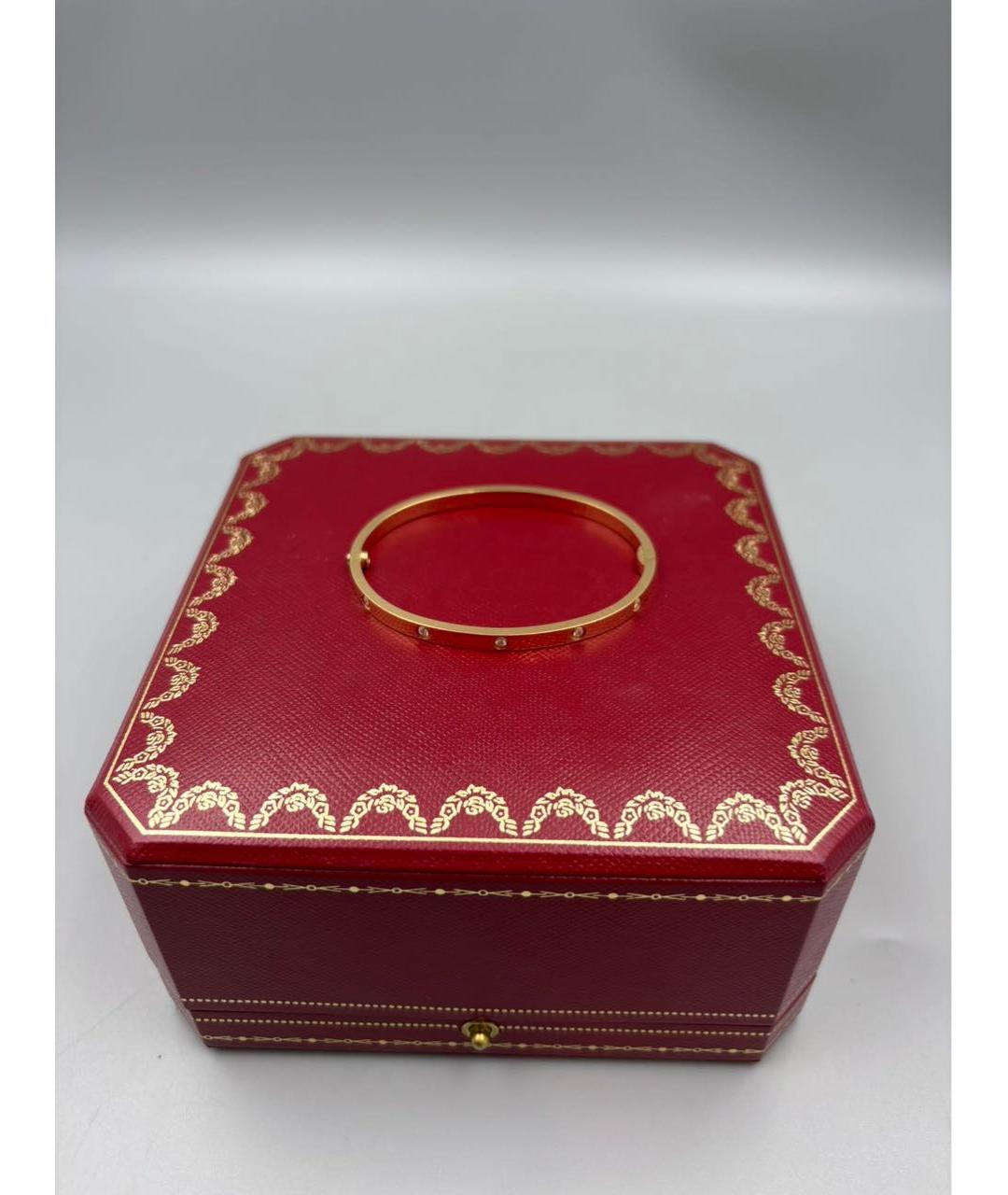 CARTIER Желтый браслет из желтого золота, фото 7