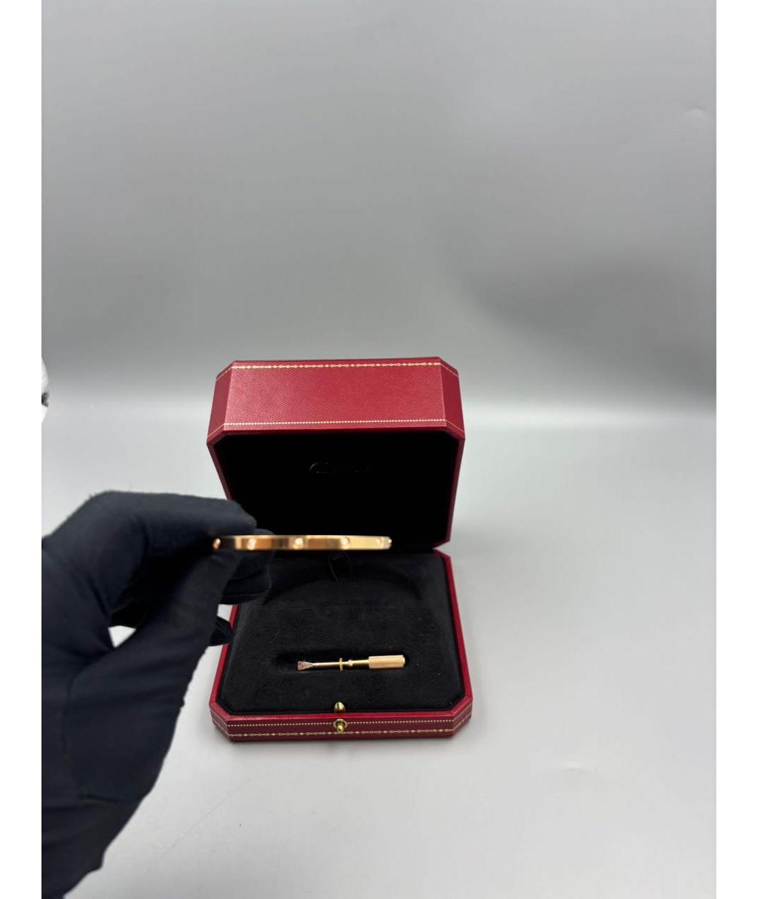 CARTIER Желтый браслет из желтого золота, фото 3