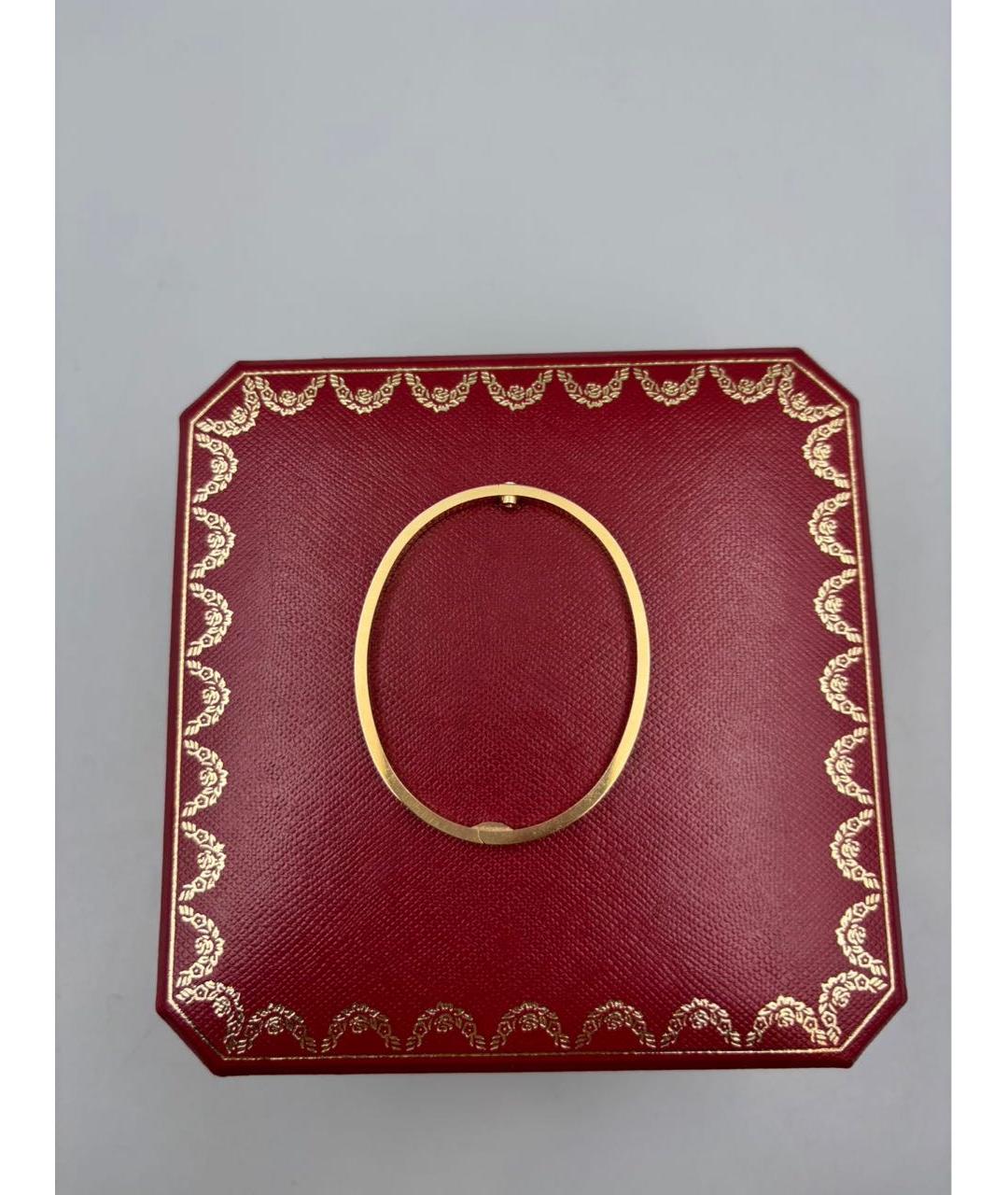 CARTIER Желтый браслет из желтого золота, фото 6