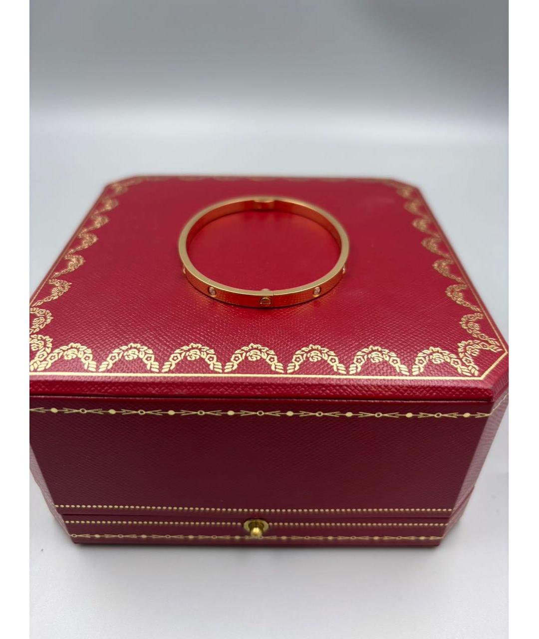 CARTIER Желтый браслет из желтого золота, фото 4