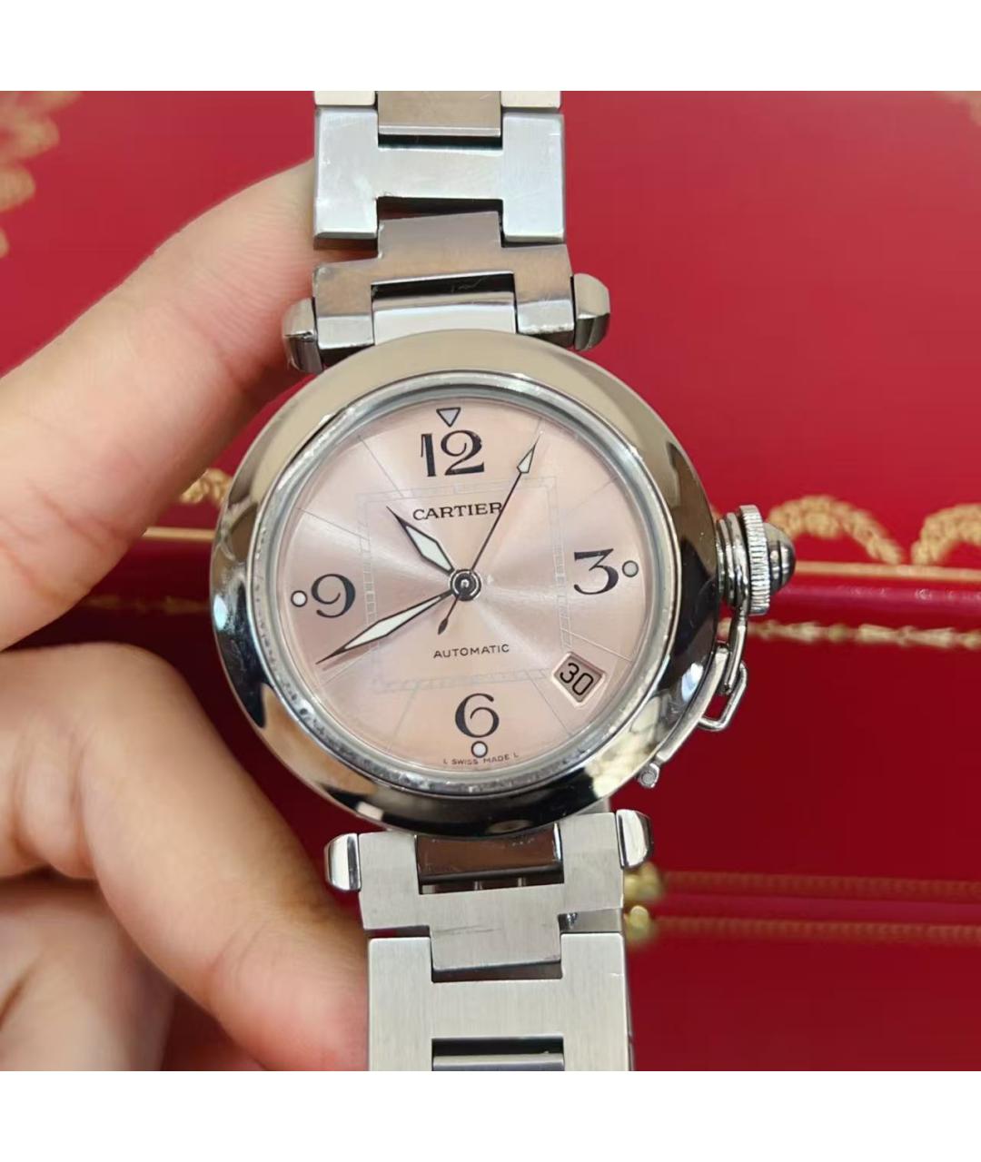 CARTIER Серебряные часы, фото 2