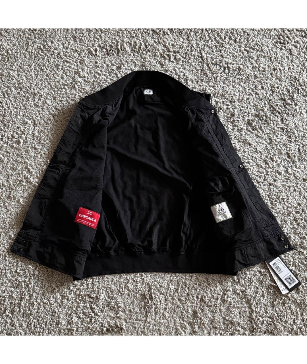 CP COMPANY Черный полиэстеровый жилет, фото 3