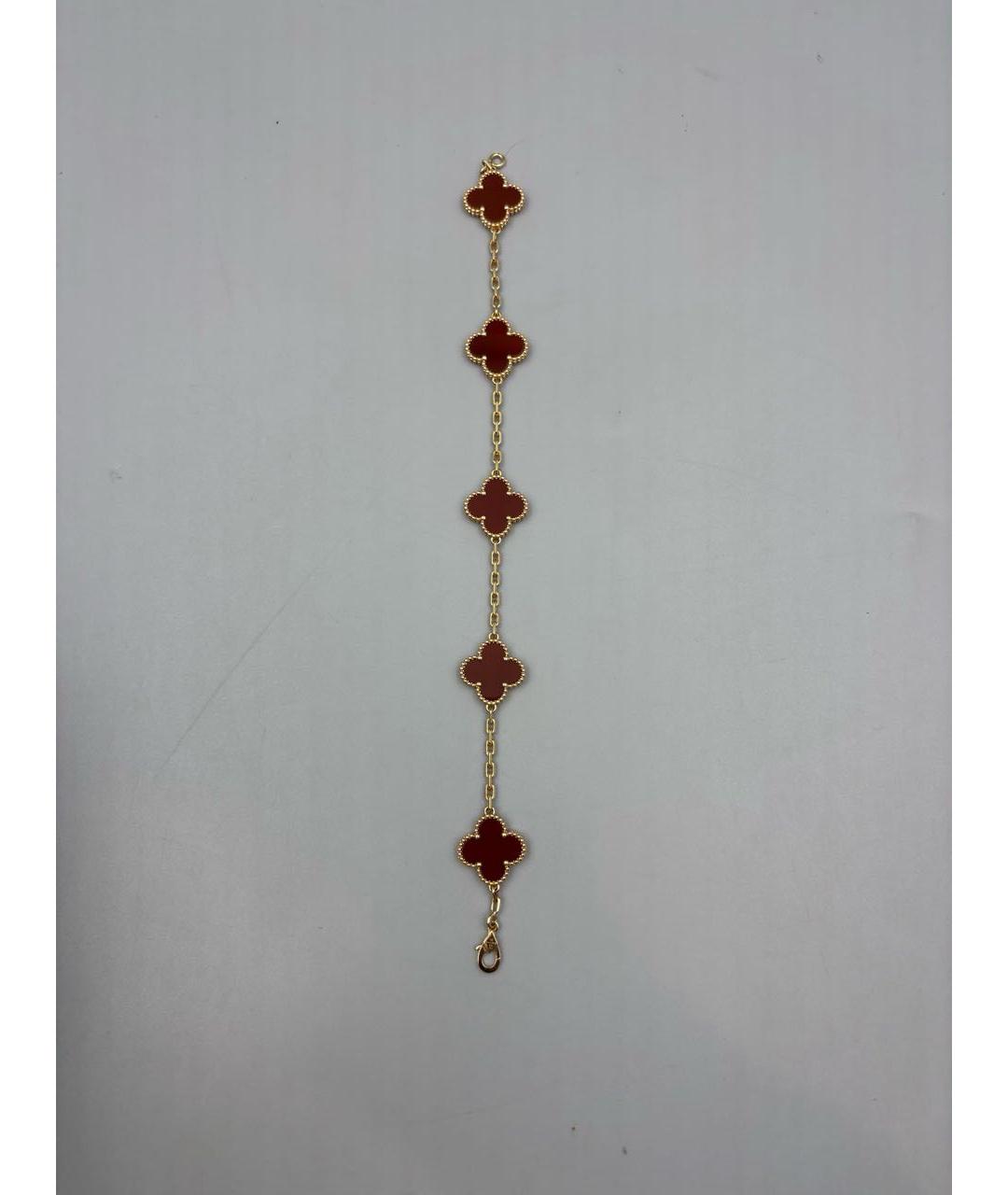 VAN CLEEF & ARPELS Красный браслет из розового золота, фото 5