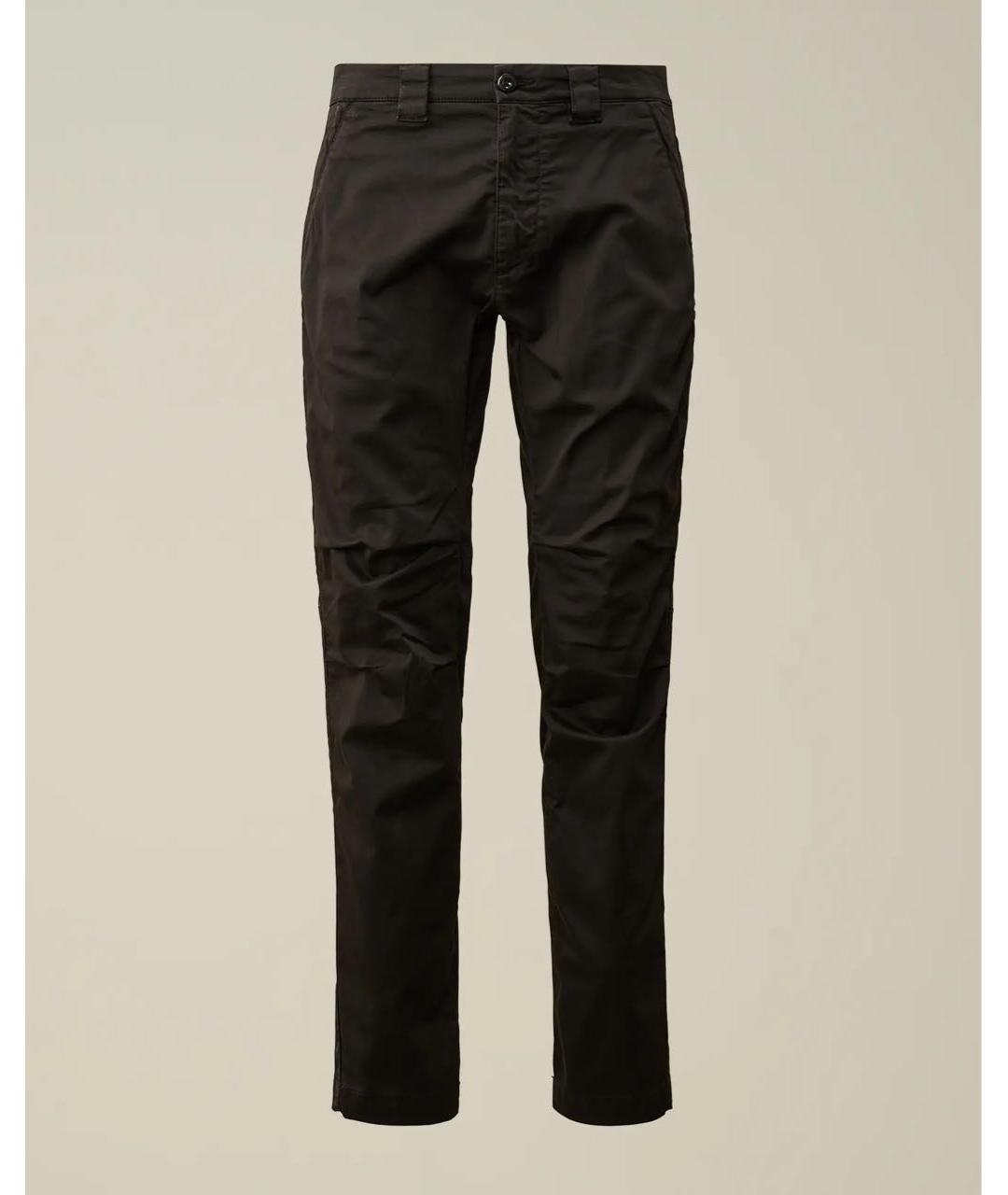 CP COMPANY Черные хлопковые повседневные брюки, фото 9
