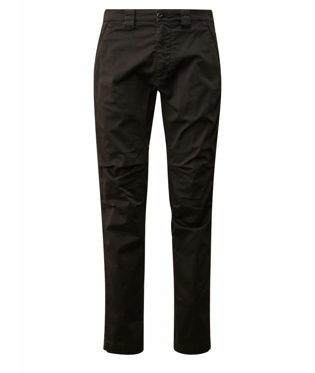 CP COMPANY Черные хлопковые повседневные брюки, фото 1