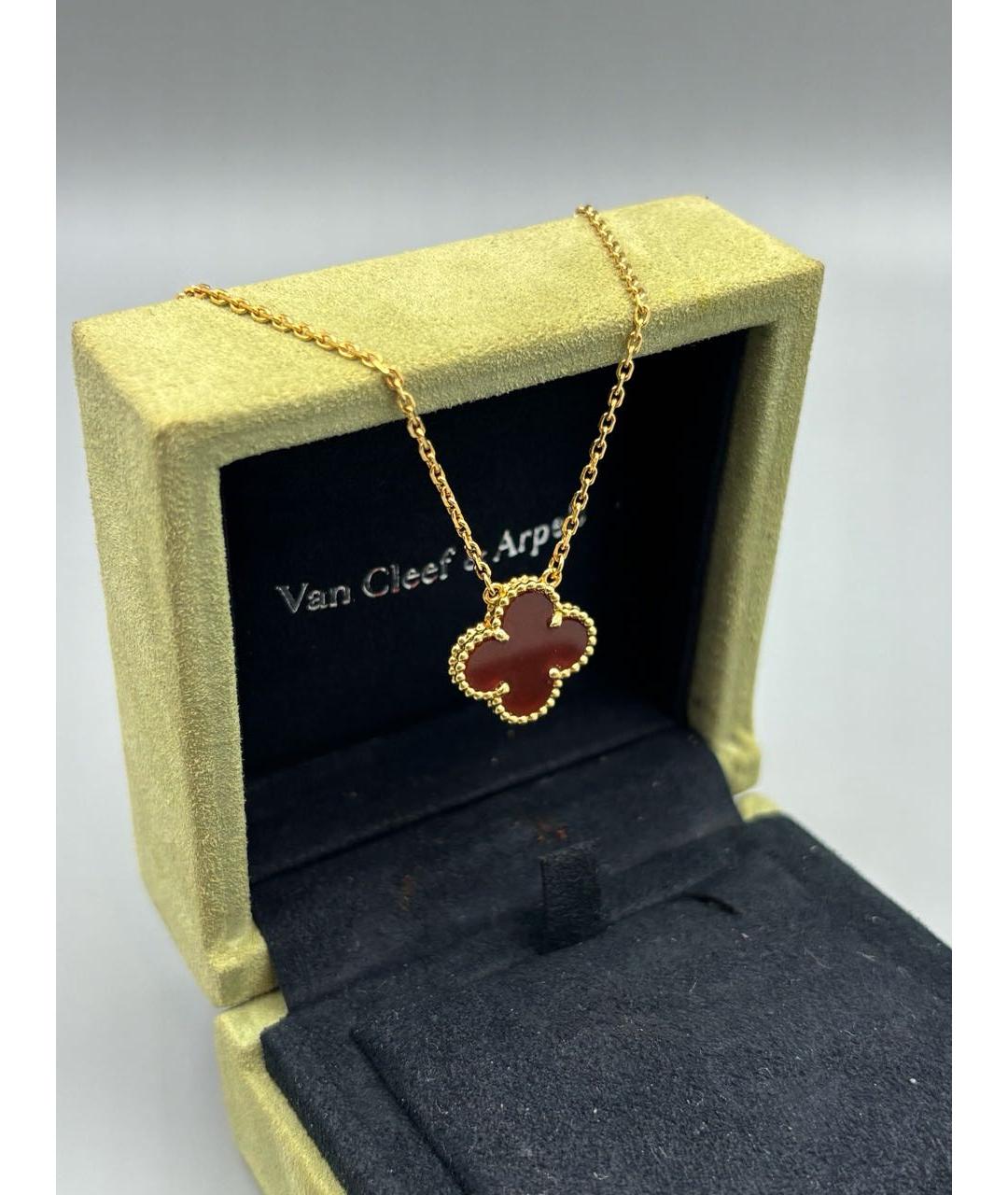 VAN CLEEF & ARPELS Красное колье из розового золота, фото 3