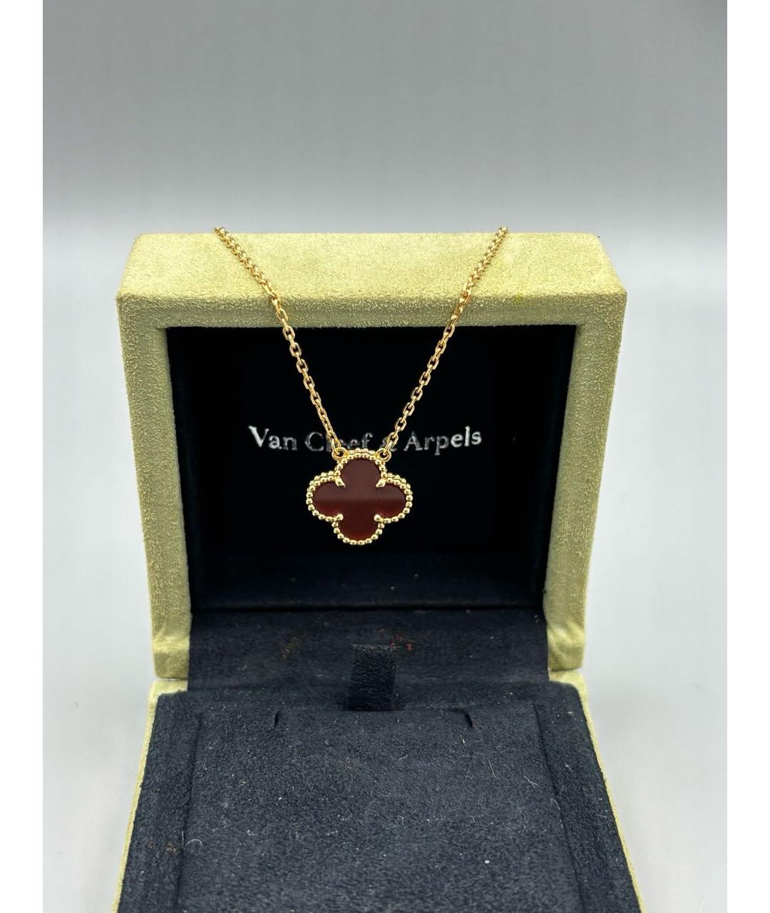 VAN CLEEF & ARPELS Красное колье из розового золота, фото 6