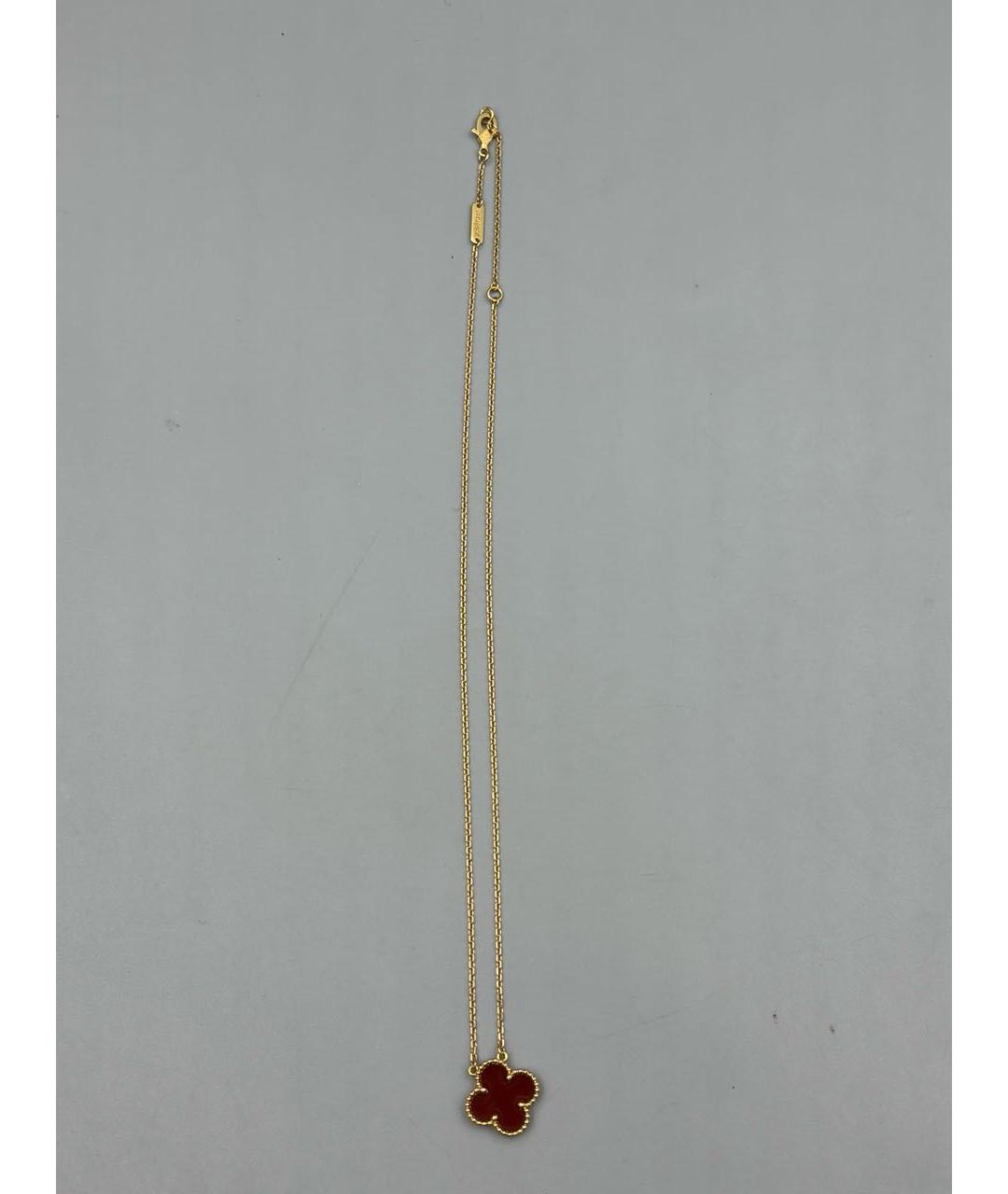 VAN CLEEF & ARPELS Красное колье из розового золота, фото 5