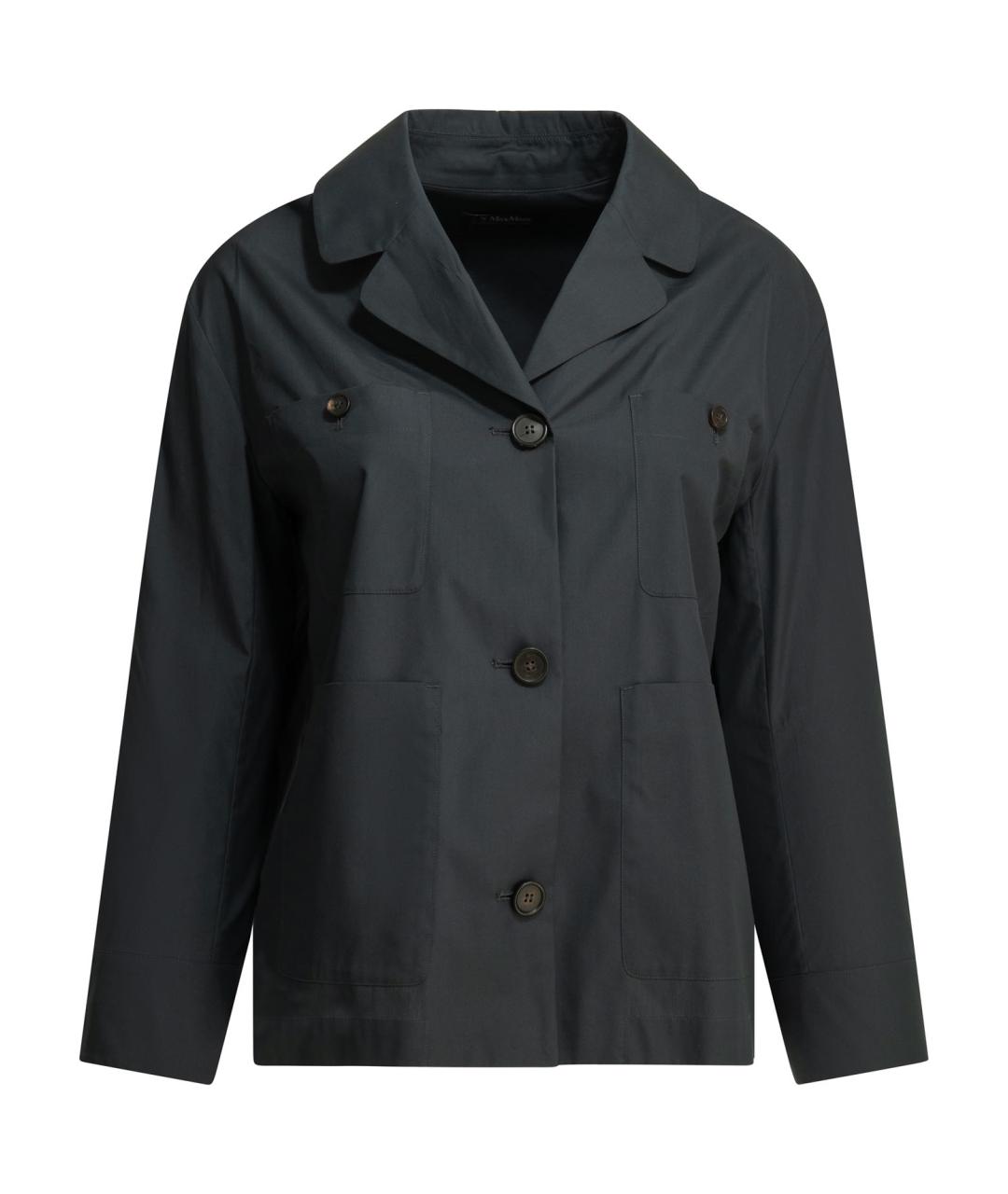 'S MAX MARA Синяя хлопковая рубашка, фото 1