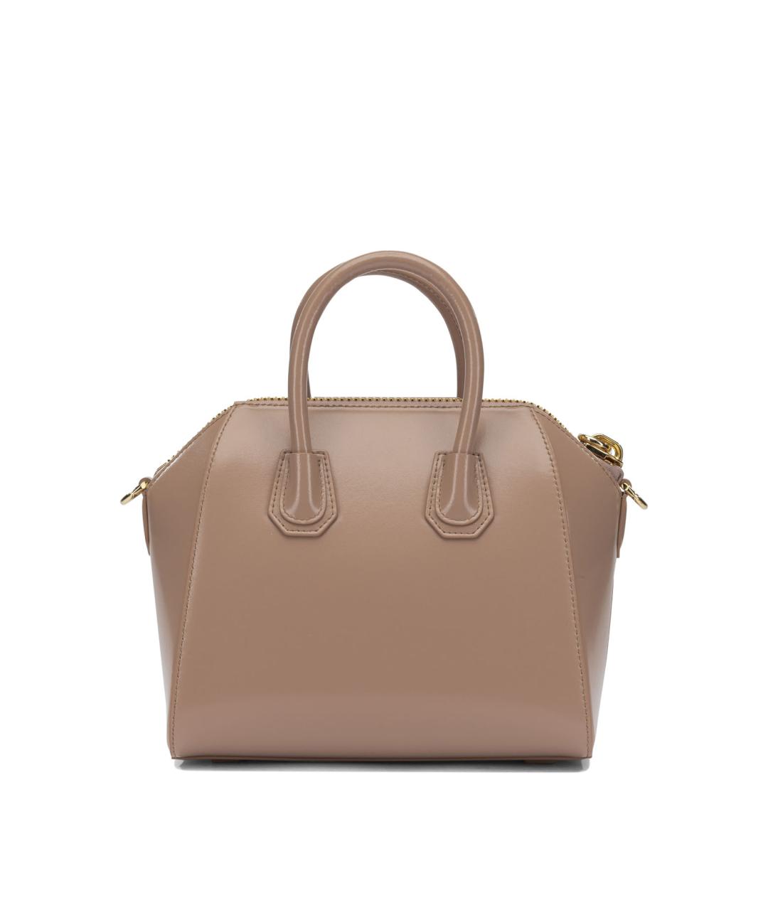 GIVENCHY Розовая кожаная сумка тоут, фото 3