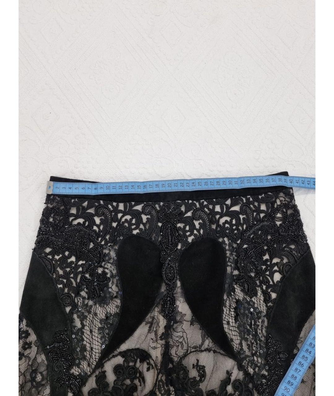 TOM FORD Черная юбка миди, фото 8