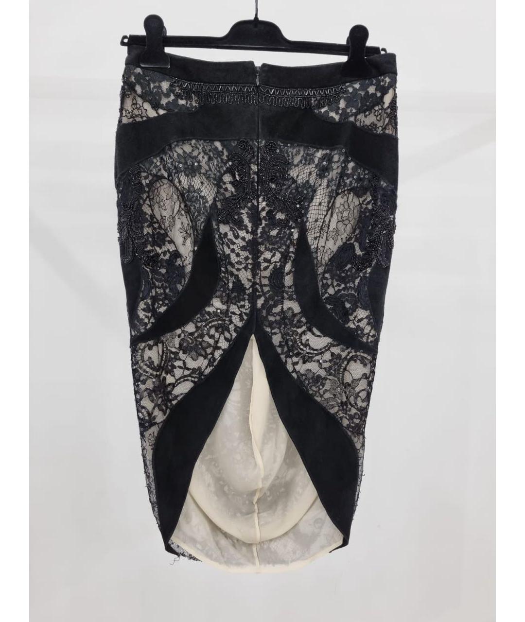 TOM FORD Черная юбка миди, фото 2