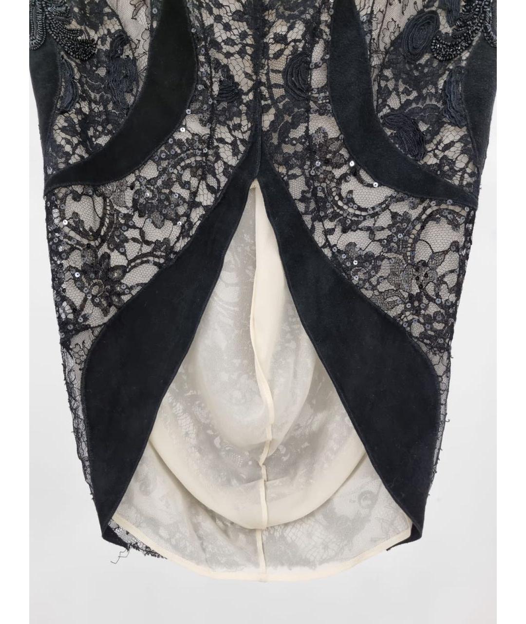 TOM FORD Черная юбка миди, фото 5