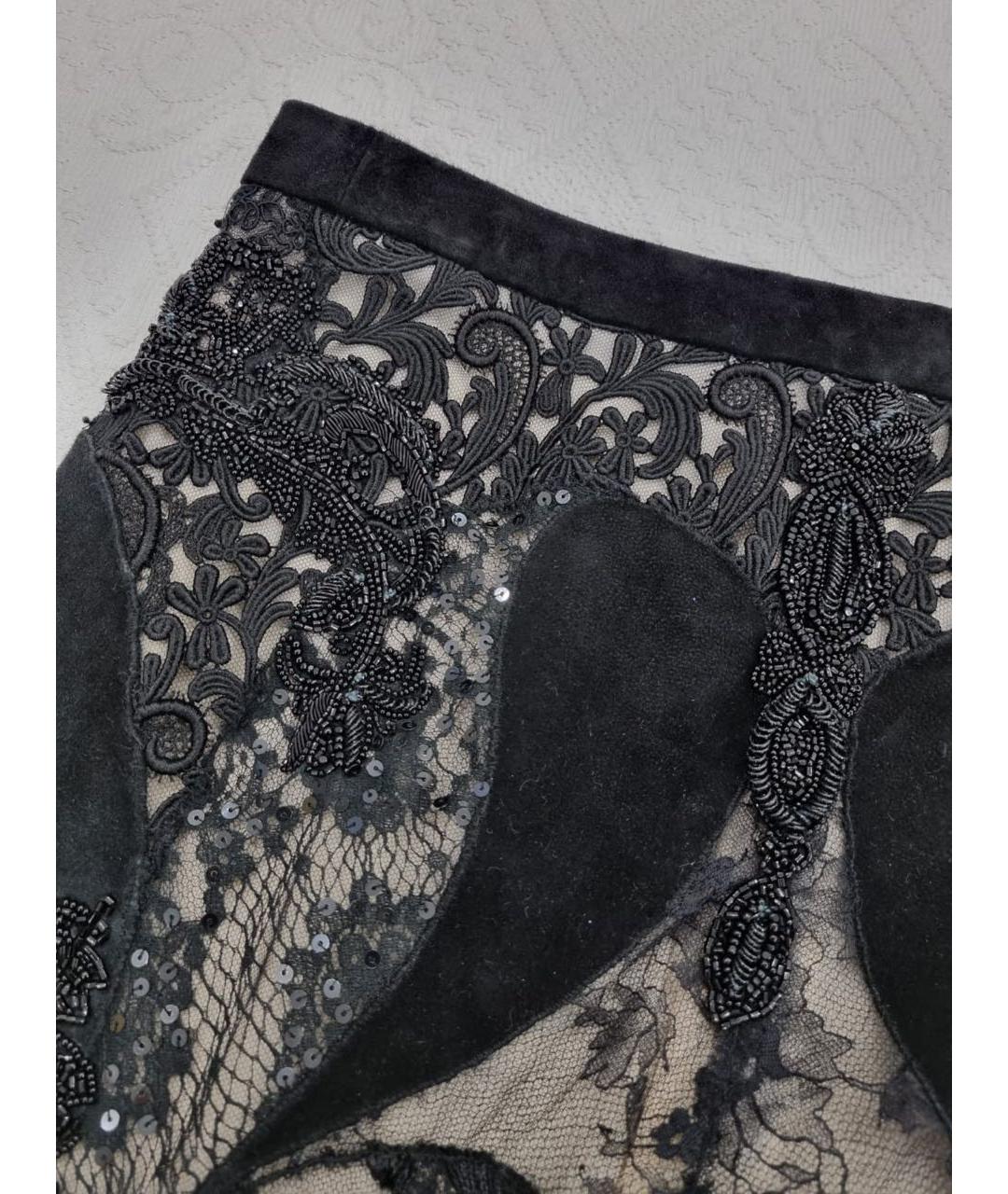 TOM FORD Черная юбка миди, фото 6