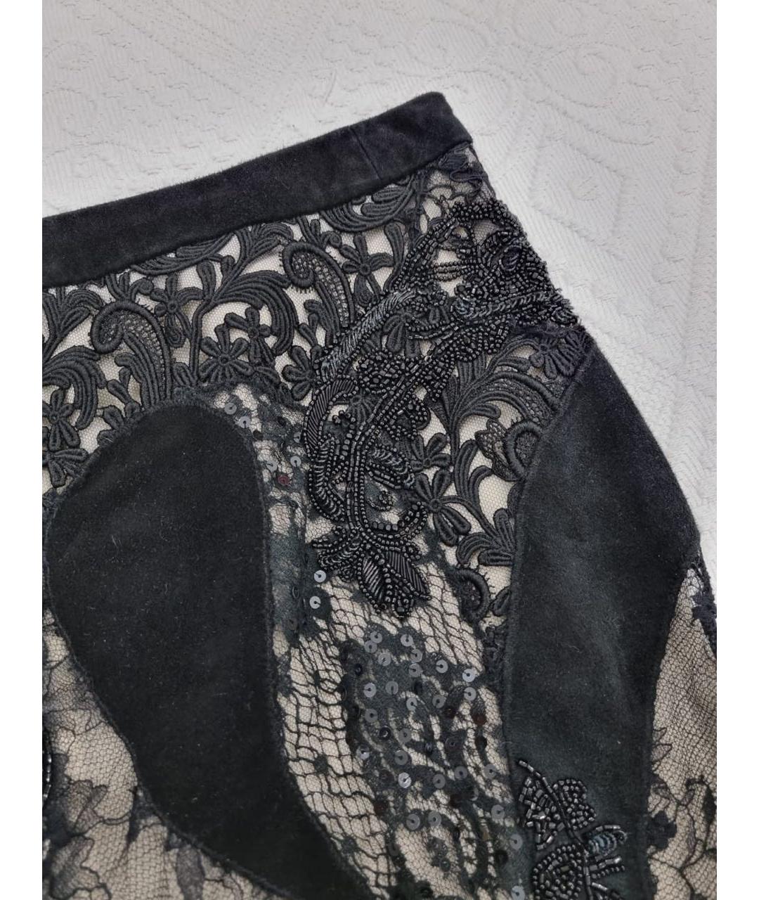 TOM FORD Черная юбка миди, фото 4