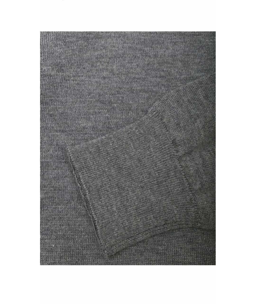 ETRO Серая шерстяная водолазка, фото 6