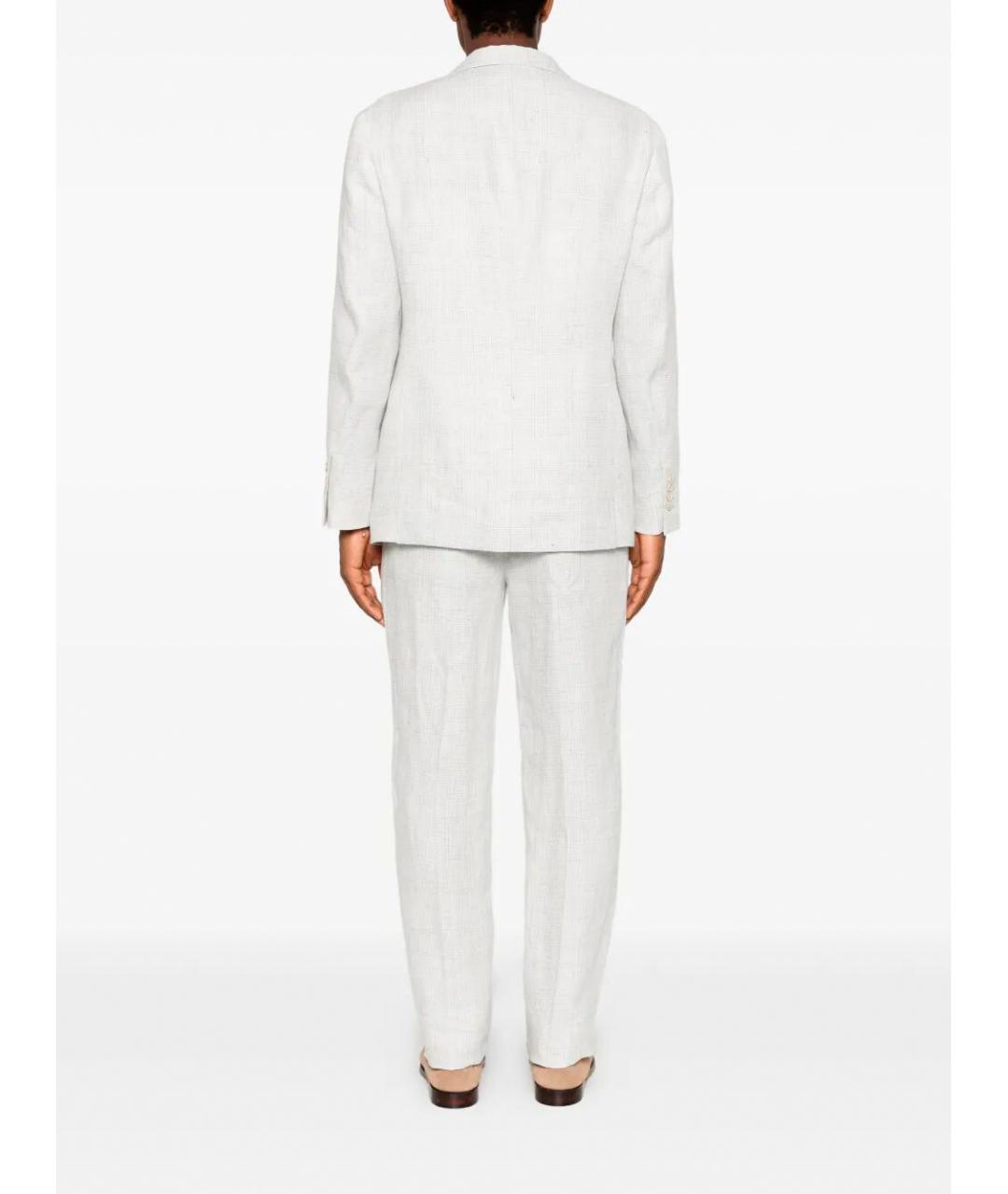 BRUNELLO CUCINELLI Серый повседневный костюм, фото 3