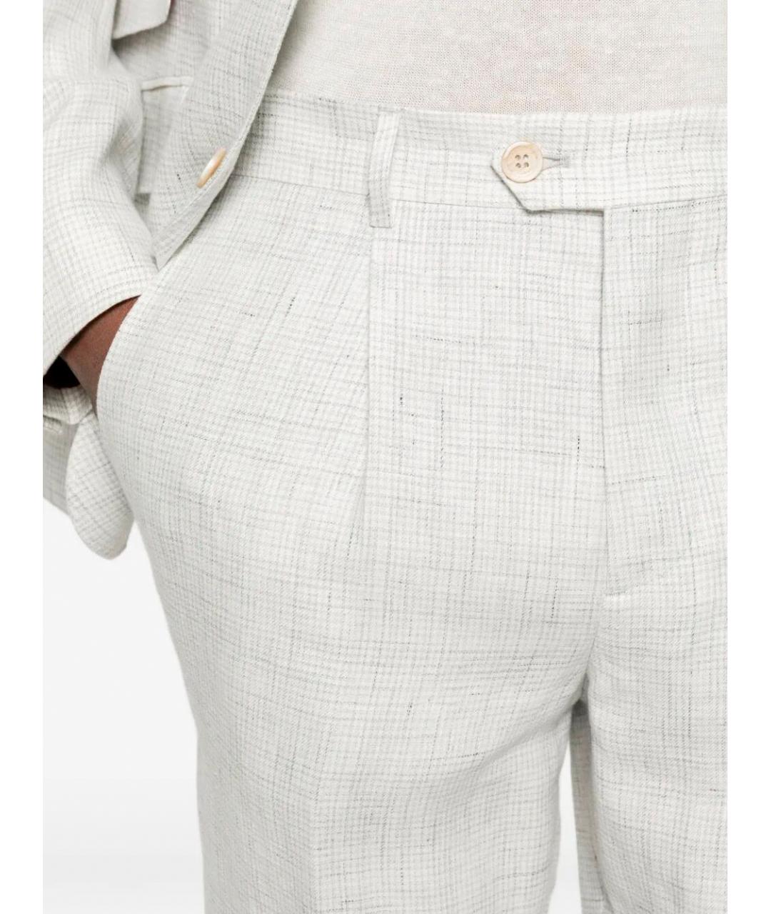 BRUNELLO CUCINELLI Серый повседневный костюм, фото 5