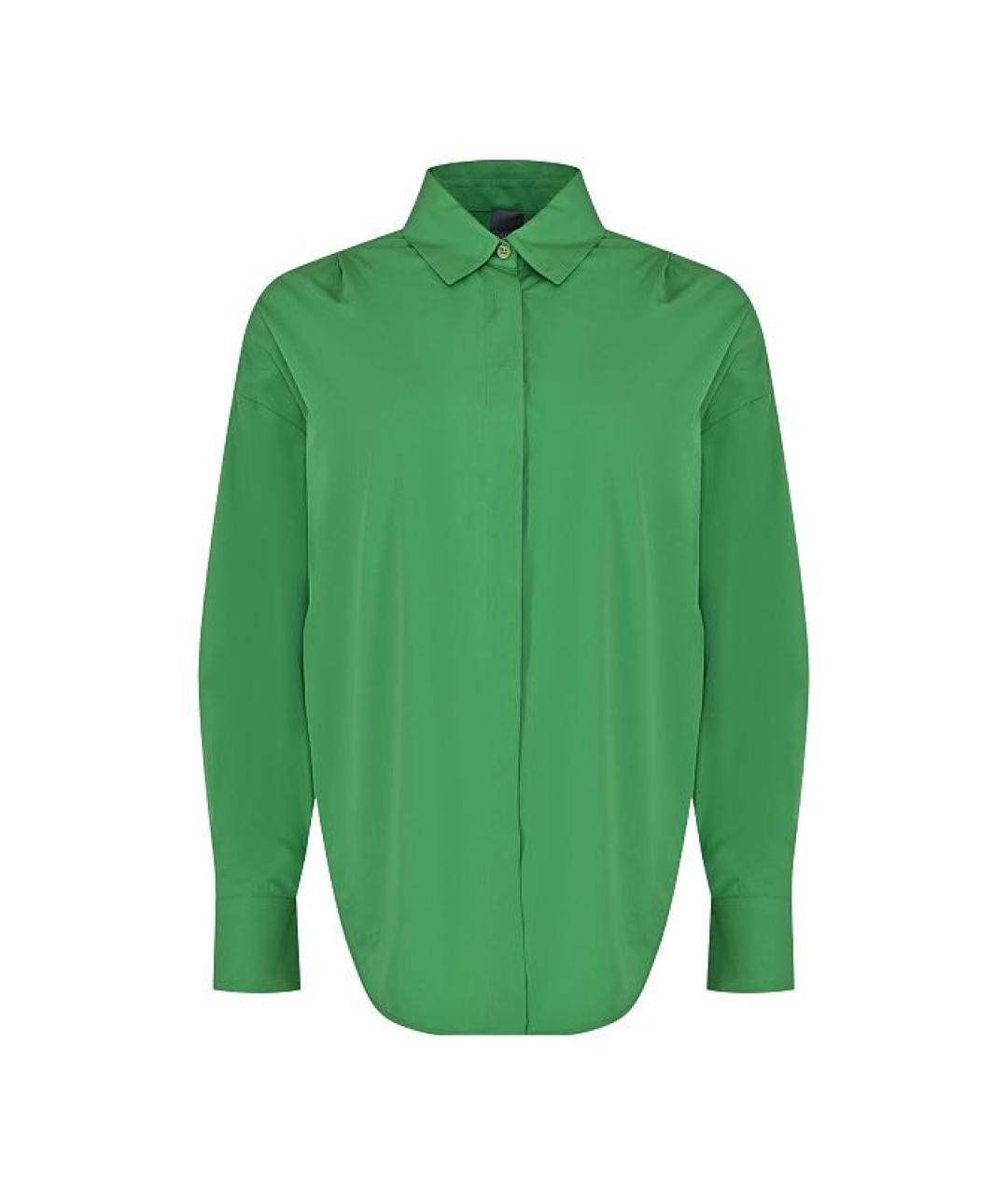 LORENA ANTONIAZZI Зеленая хлопковая рубашка, фото 1