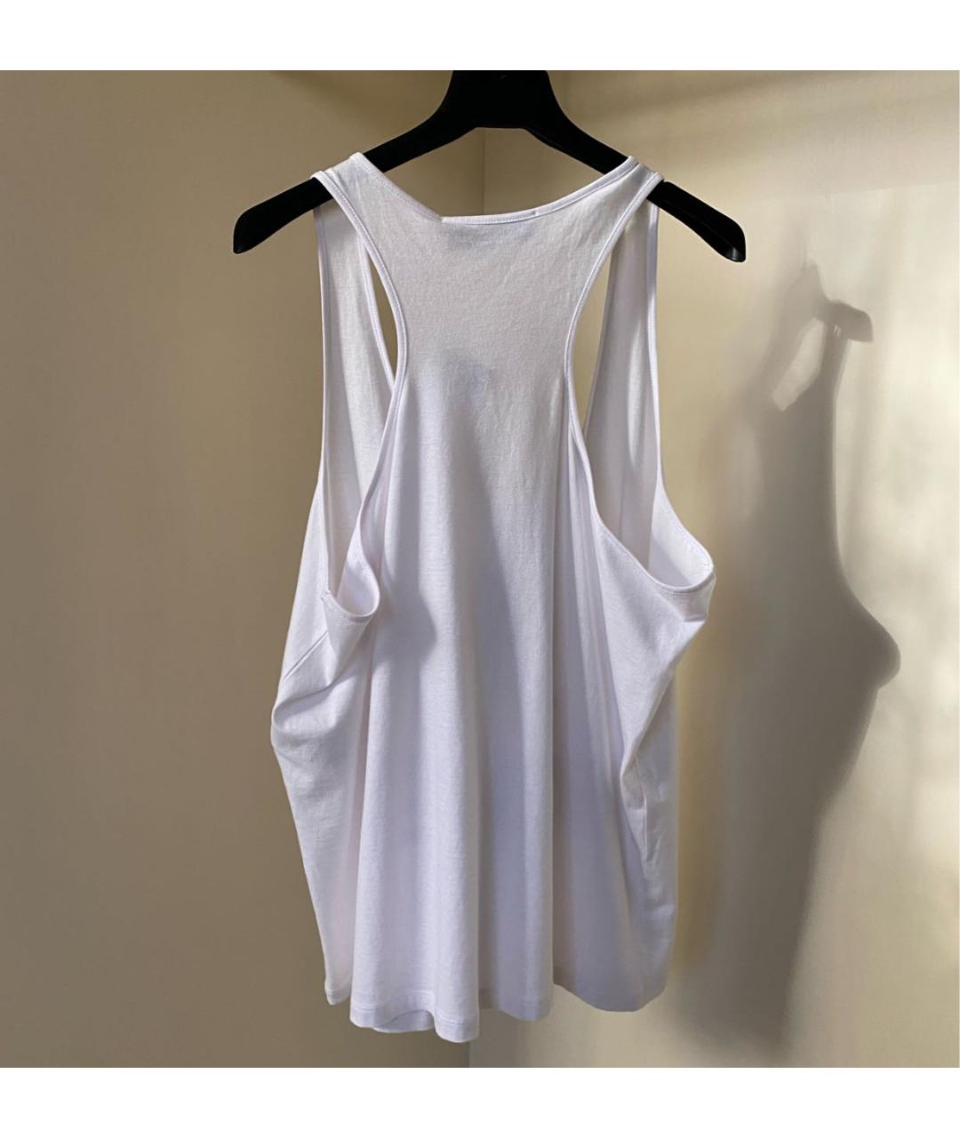 STELLA MCCARTNEY Белая хлопковая майка, фото 4