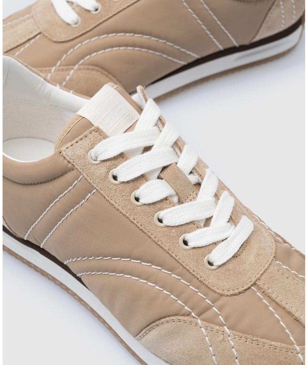 TOTEME Бежевые кроссовки, фото 5