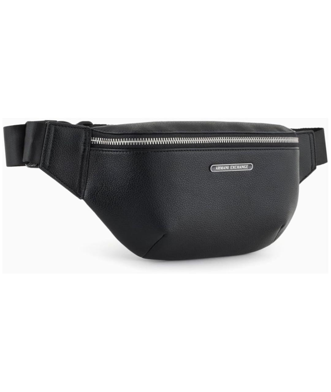ARMANI EXCHANGE Черная поясная сумка, фото 2