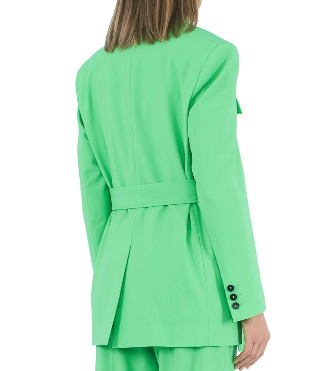 MSGM Зеленый шерстяной жакет/пиджак, фото 3