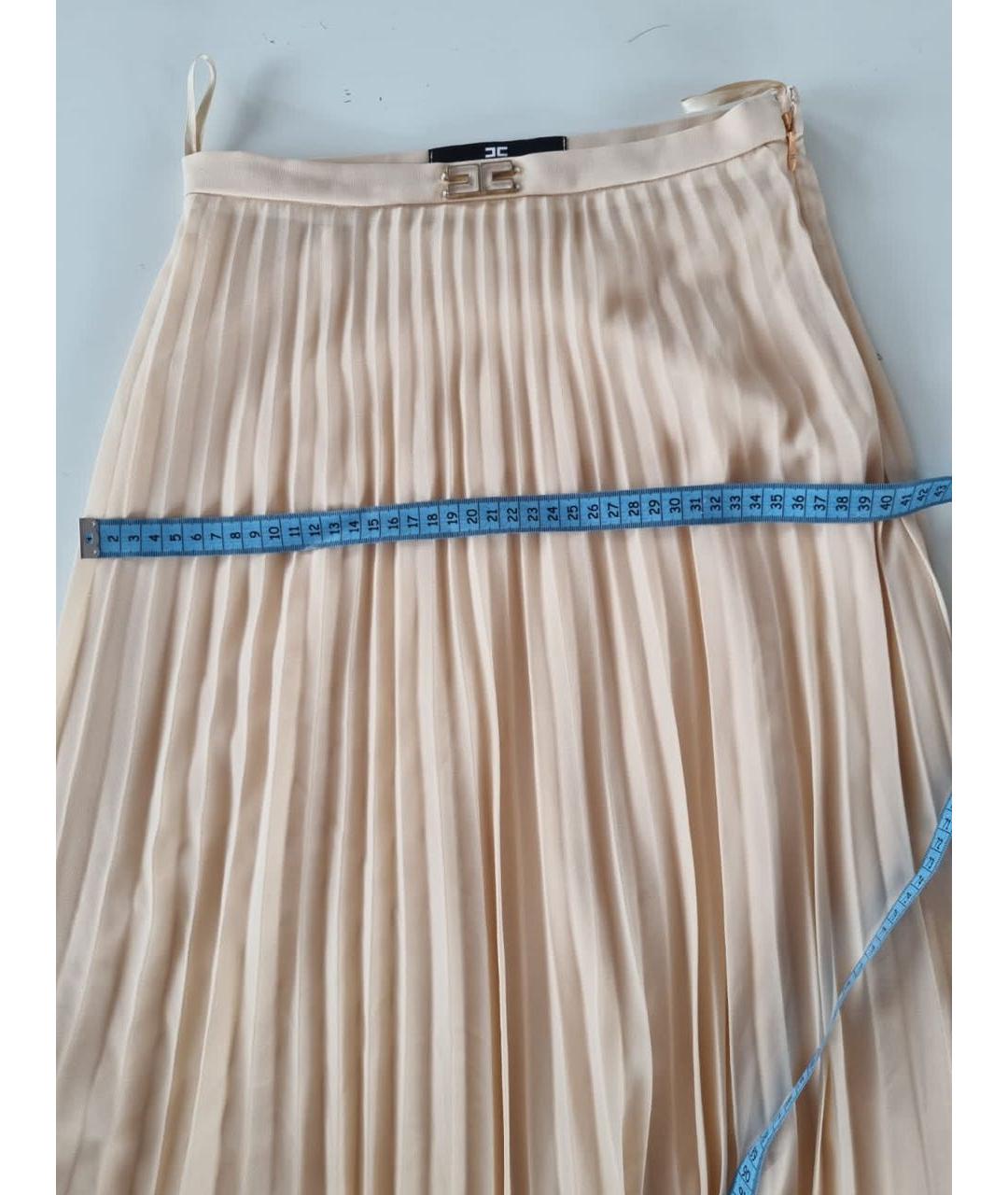 ELISABETTA FRANCHI Полиэстеровая юбка миди, фото 7