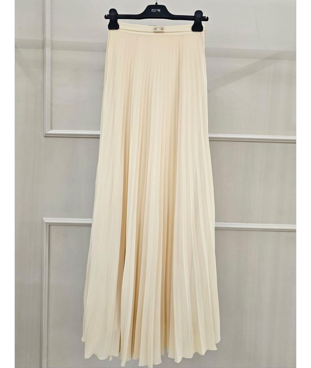 ELISABETTA FRANCHI Полиэстеровая юбка миди, фото 9