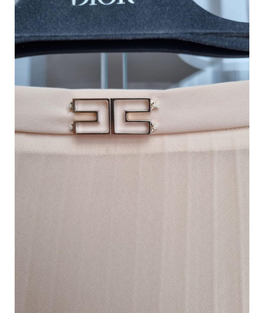 ELISABETTA FRANCHI Полиэстеровая юбка миди, фото 4