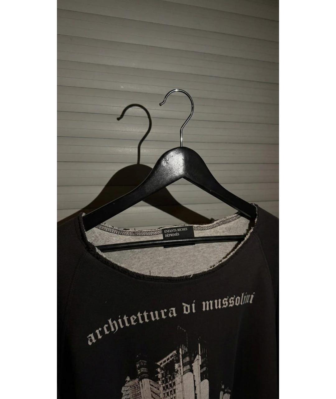 Enfants Riches Déprimés Черный хлопковый джемпер / свитер, фото 3