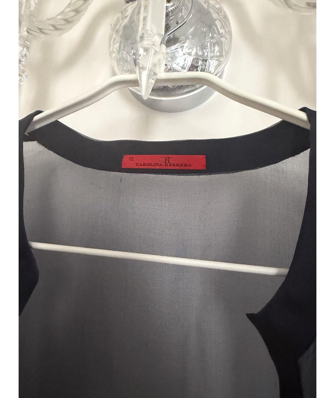 CAROLINA HERRERA Темно-синий жакет/пиджак, фото 3