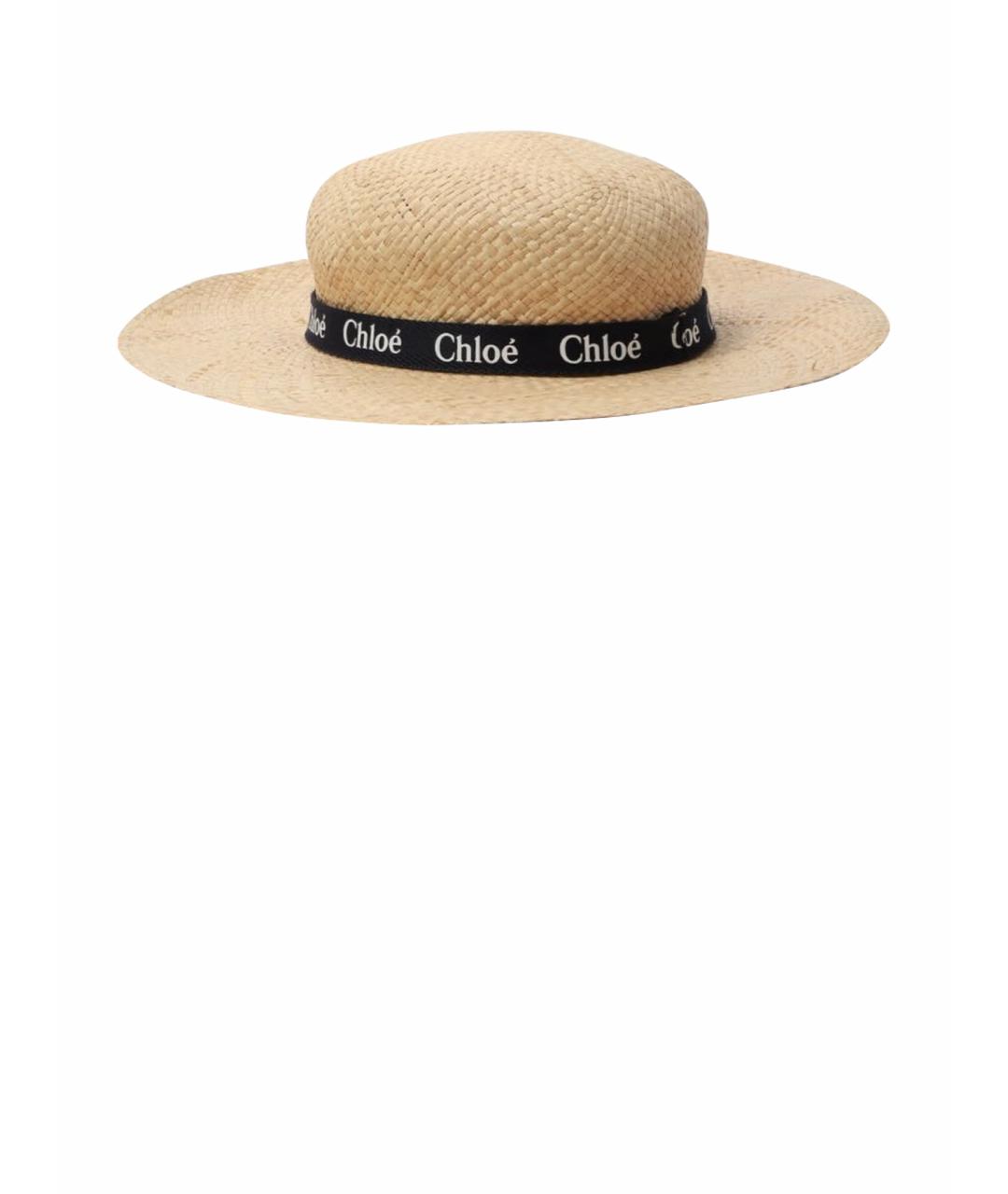 CHLOE Бежевая шляпа, фото 1