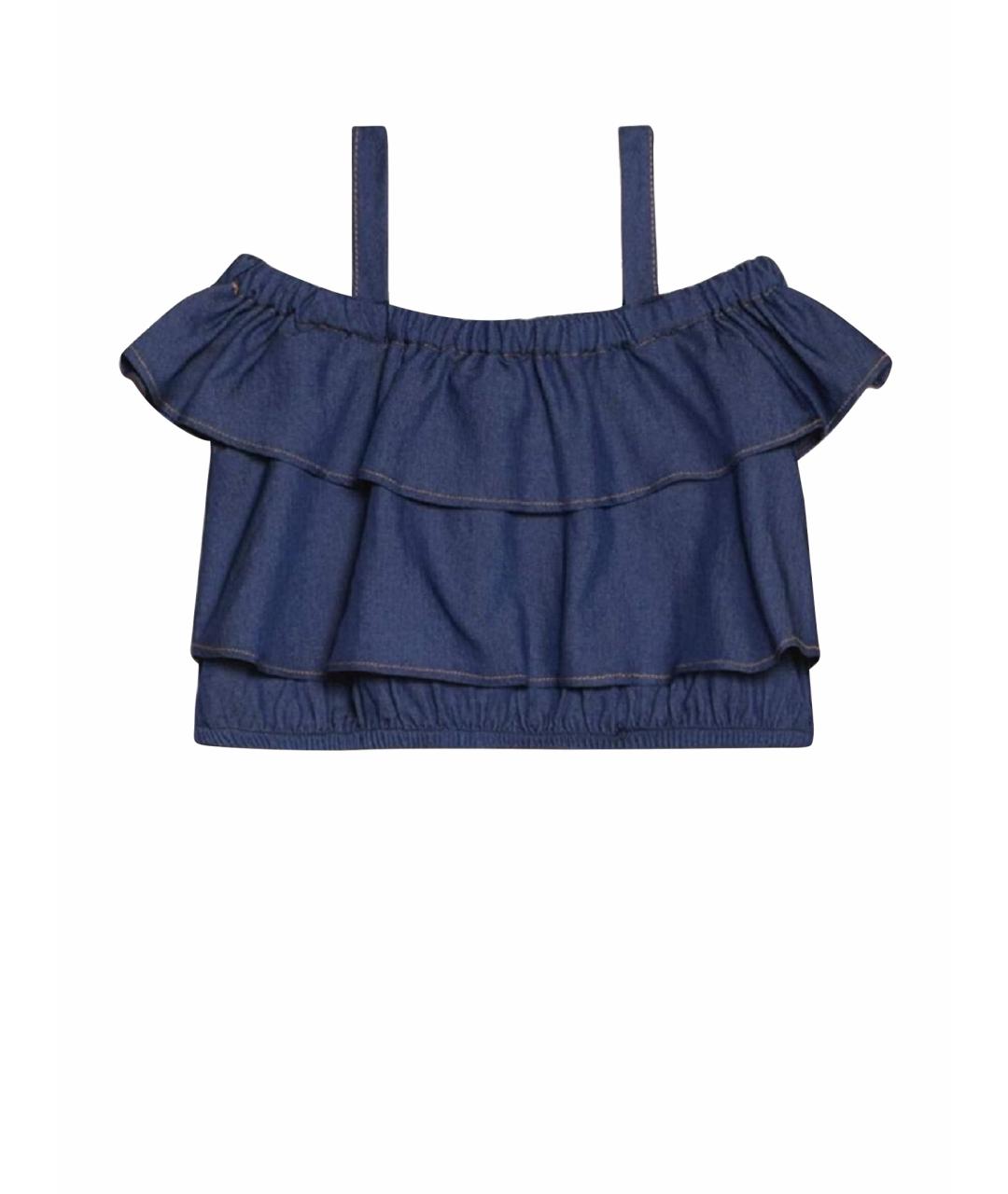 TWIN-SET Темно-синий детская футболка / топ, фото 1